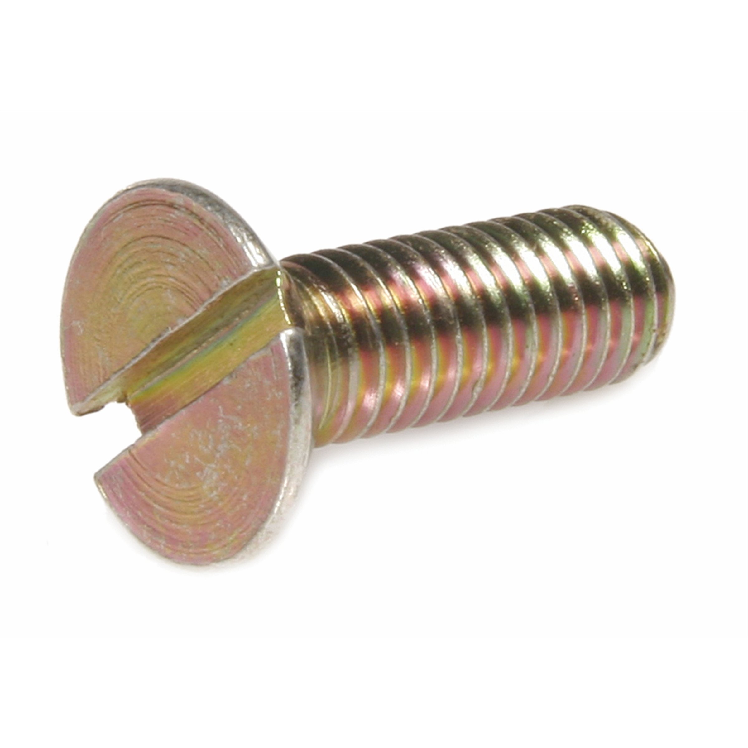 Image of Schraube Feder Sitzbank M6x18 mm, (Schlitz), Senkkopf Ø11mm für Vespa V50/PV/ET3/PK50-125S/Automatica/ETS/PX/T5 für Vespa V50/PV/ET3/PK50-125S/Automatica/ETS/PX/T5