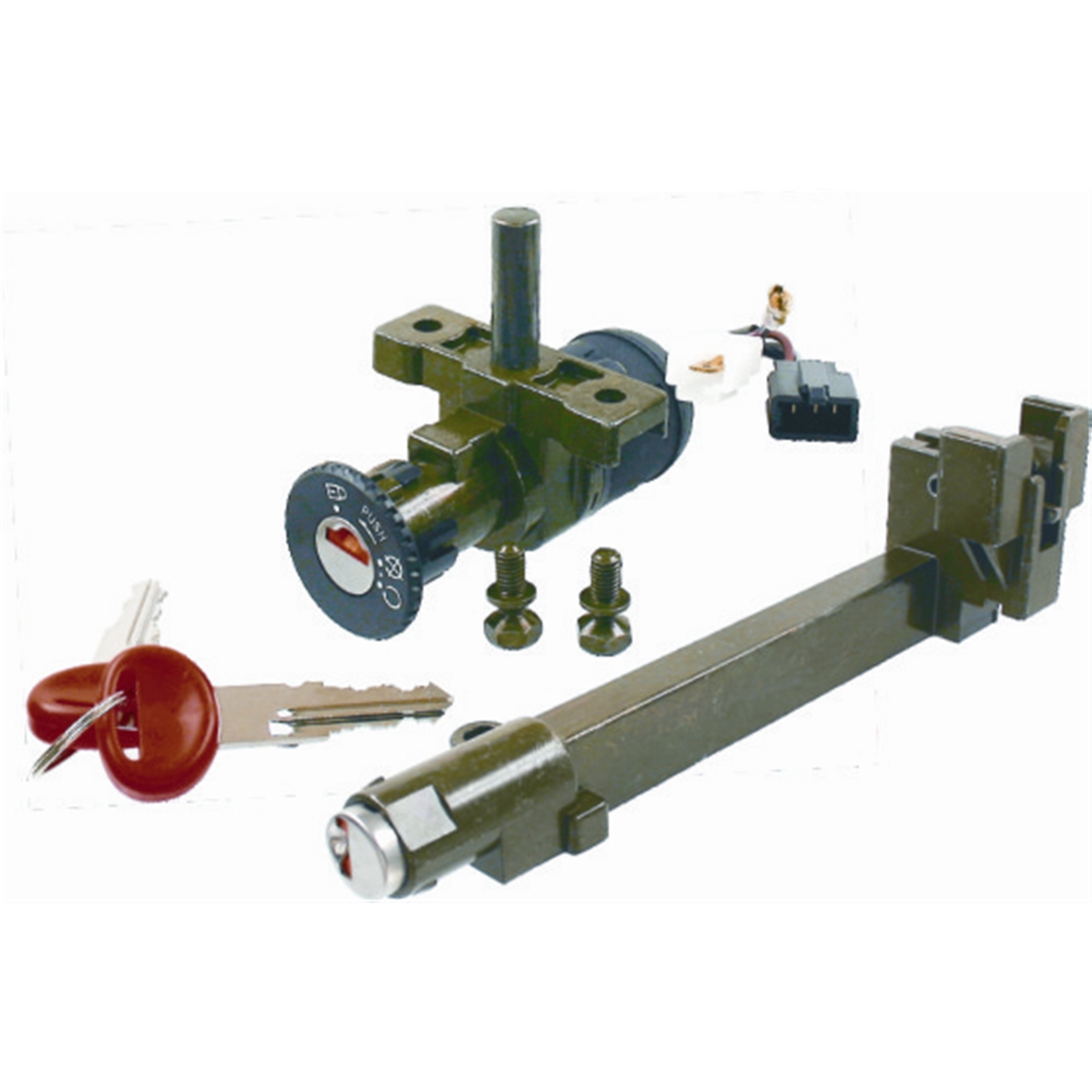 Image of Schloss Set für MBK/YAMAHA Booster NG/NG euro 1/Track/Rocket '95-'02/BW's Bump/NG/NG Kat '97-'02 für MBK/YAMAHA Booster NG/NG euro 1/Track/Rocket '95-'02/BW's Bump/NG/NG Kat '97-'02