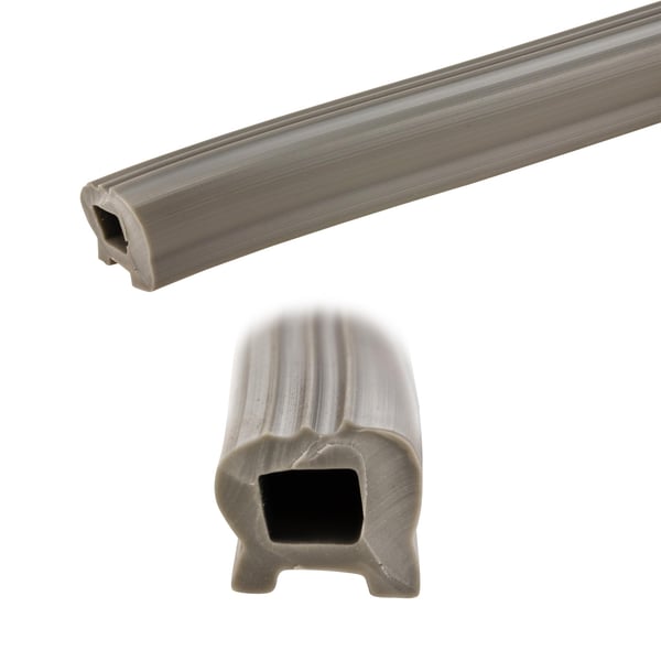 Image of Trittleistengummi, links & rechts, 19950093 für Lambretta 125 LI 3°/LIS/150 LI 3°/LIS/SX/175 TV 3°/200 TV/SX