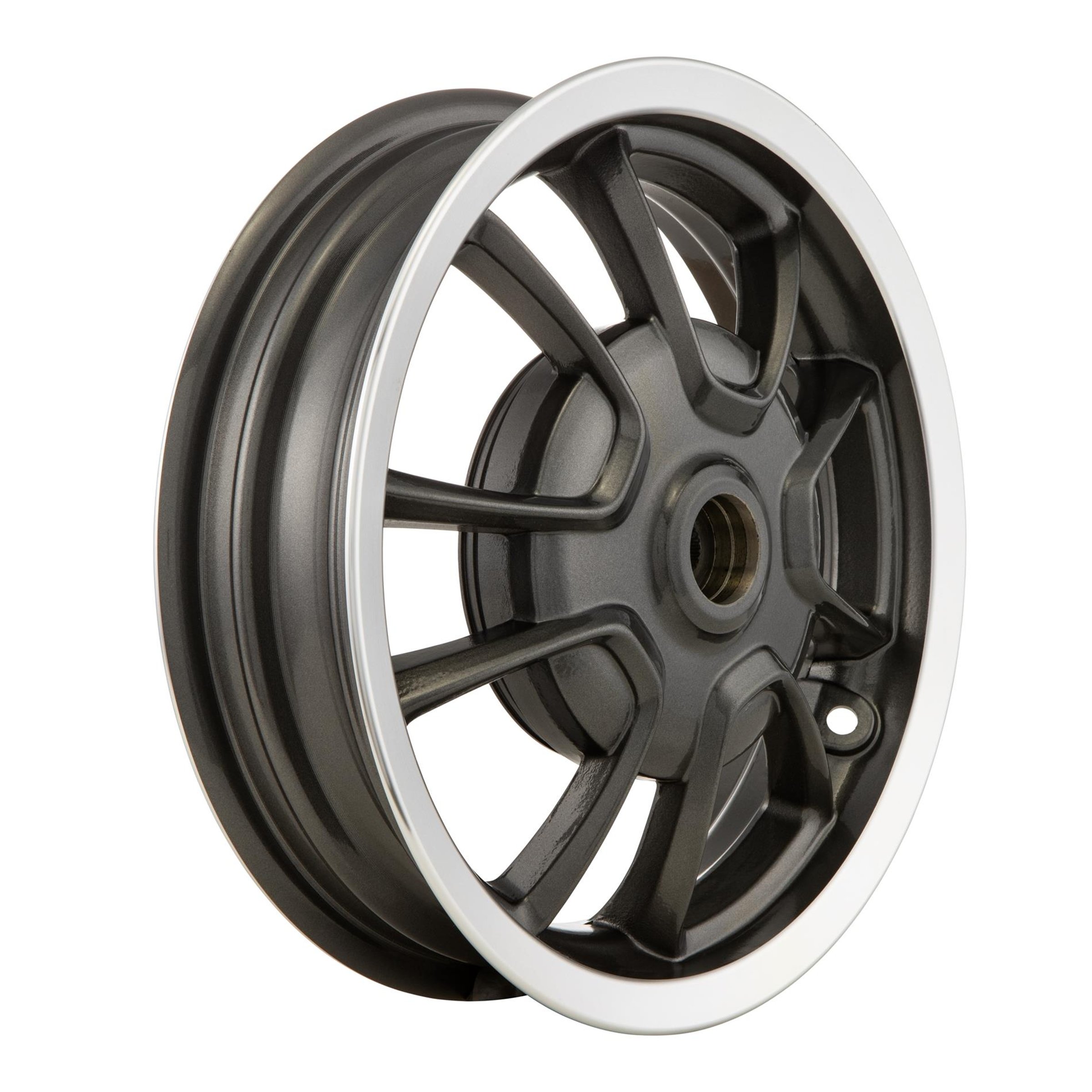 Image of Felge PIAGGIO 3.0x12 für Trommelbremse hinten 1C003858R - 1C003878R für Vespa Primavera 125/150ccm 50° ('18) hinten für Vespa Primavera 125/150ccm 50° ('18) hinten