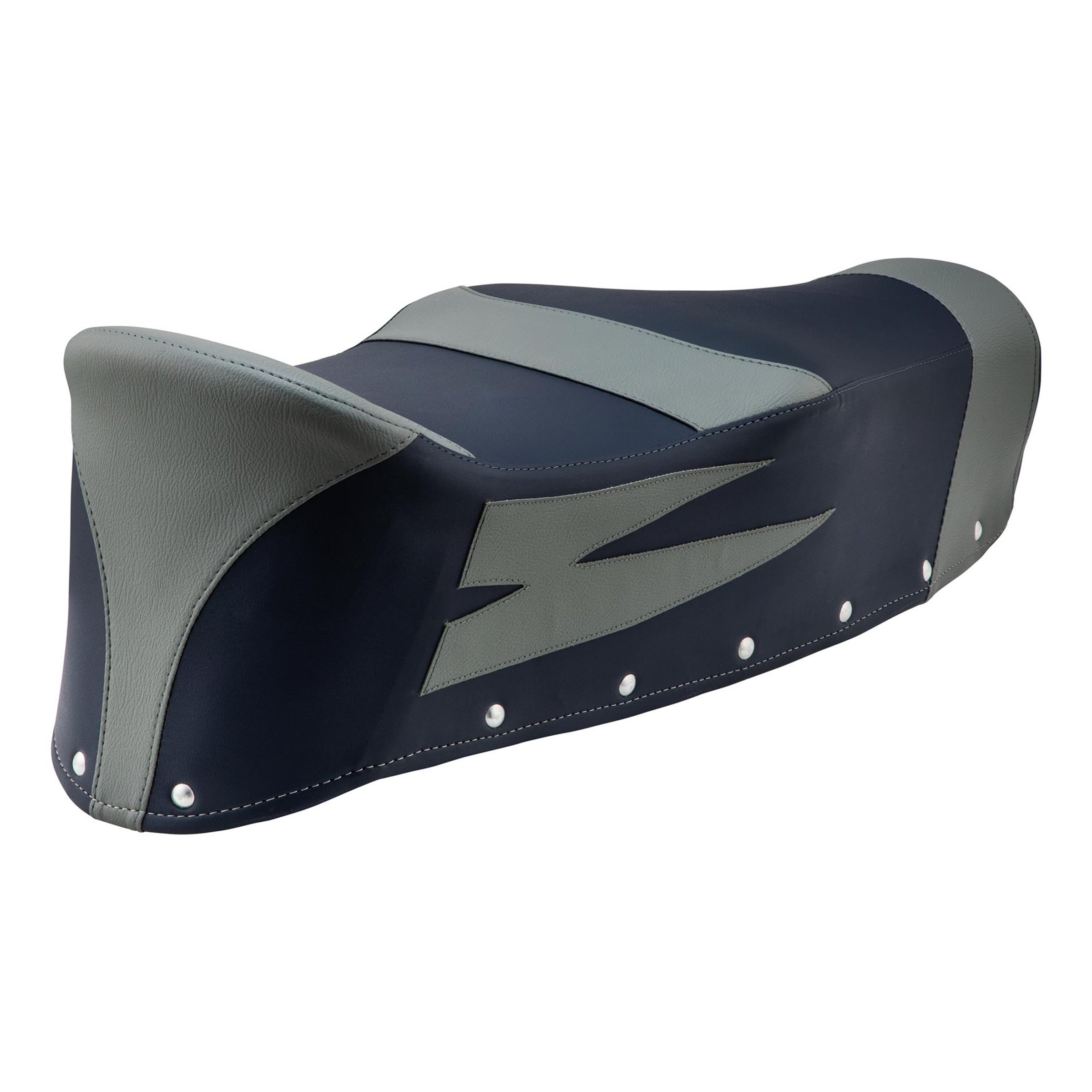 Image of Sitzbank Touring stahlblau RAL 5011/betongrau RAL 7023 für Lambretta 125 LI 3°/LIS//DL/GP/150 LI 3°/LIS/SX/DL/GP/175 TV 3°/200 SX/DL/GP für Lambretta 125 LI 3°/LIS//DL/GP/150 LI 3°/LIS/SX/DL/GP/175 TV 3°/200 SX/DL/GP