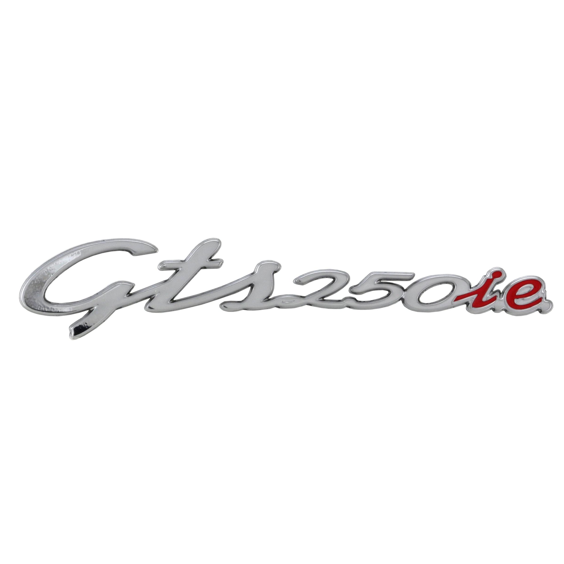 Image of Schriftzug PIAGGIO "GTS 250 i.e." Seitenhaube rechts 656235 - 623317 für Vespa GTS 250ccm für Vespa GTS 250ccm