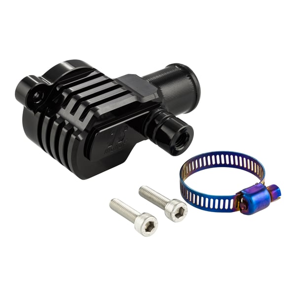 Image of Abdeckung Thermostat Wasser JS MANUF, B018147 - 845604 für Vespa GTS/GTS Super/GTV/GT 60 250-300ccm 4T LC