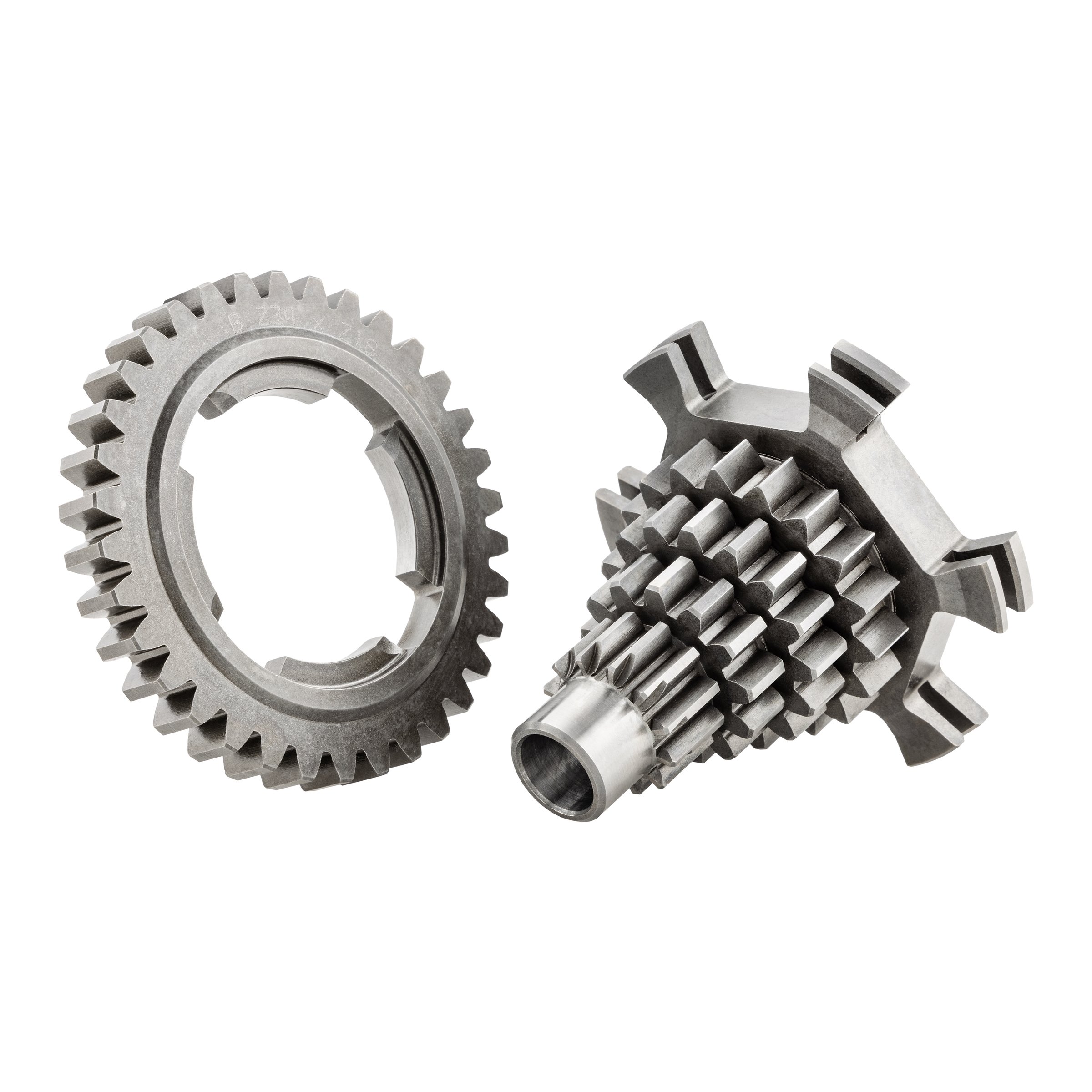 Image of Nebenwelle Zahnradsatz Z 12-13-16-18 BENELLI kurzer 3. Gang/kurzer 4.Gang für Vespa 200 Rally/P125-150X 2°/P150S 2°/P200E/PX125-200 E/Lusso/'98/MY/'11/T5/Cosa für Vespa 200 Rally/P125-150X 2°/P150S 2°/P200E/PX125-200 E/Lusso/'98/MY/'11/T5/Cosa