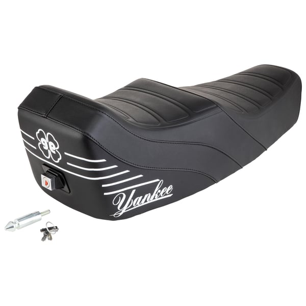Image of Sitzbank NISA Giuliari "Yankee" schwarz für Vespa 50-125/PV/ET3