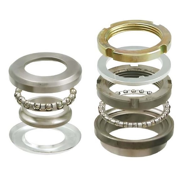 Image of Lenkkopflagersatz ONE oben/unten 56002R - 56003R für Vespa 50-125/PV/ET3/PK50-125/S/SS/XL/125 GT-TS/ 150 Sprint/V/Super/160 GS/180 SS/Rally/PX80-200/PE/Lusso/'98/MY/'11/T5/Cosa