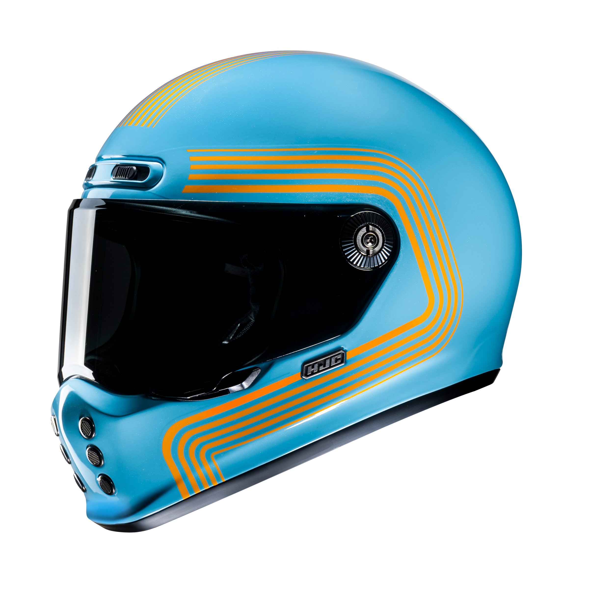 Image of Helm HJC V10, blau, Gr. L, 58-59 cm Integralhelm Integralhelm