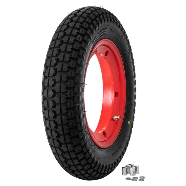 Image of Komplettrad SIP Classic 3.50-10 59P TL/TT für Vespa 125 GT/GTR/TS/150 GS VS5T/GL/Sprint/V/T4/180-200 Rally/PX80-200/PE/Lusso/`98/MY/T5/LML Star 125-200 2T/4T