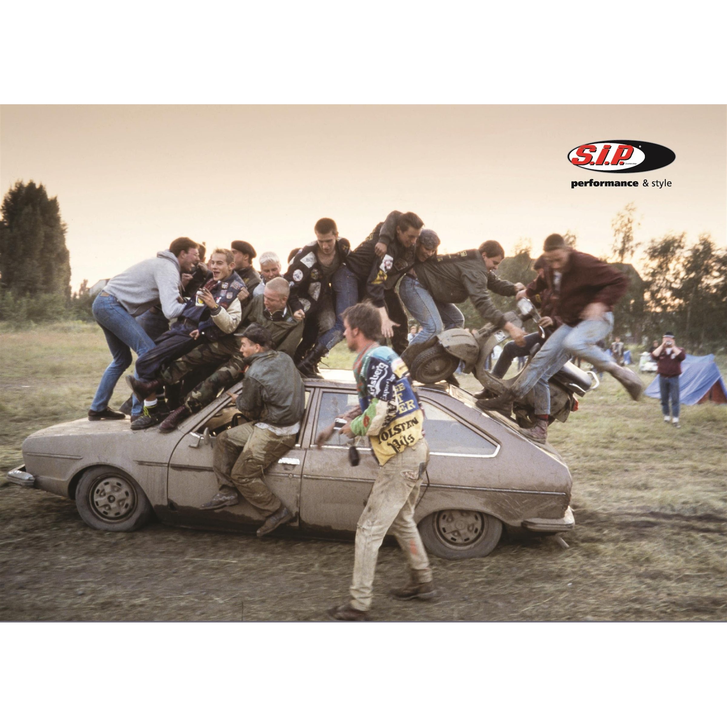 Image of Postkarte SIP mit Motiv "SCOOTERBOYS"