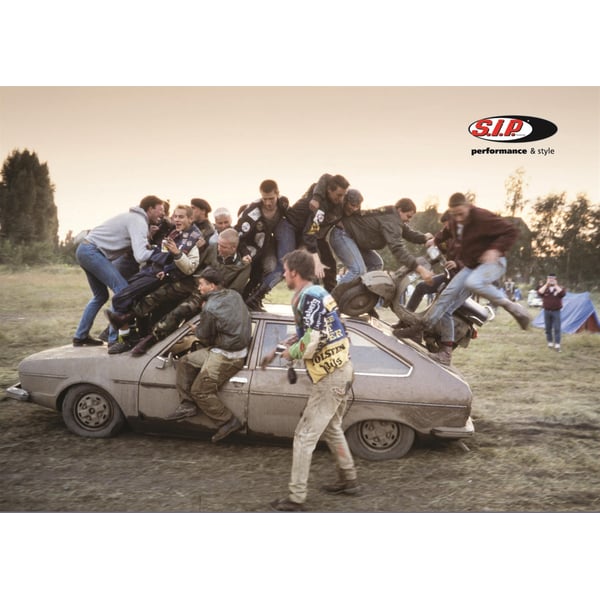 Image of Postkarte SIP mit Motiv "SCOOTERBOYS"