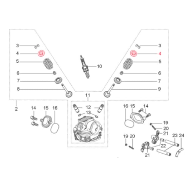 Image of Ventilteller LML, C-4771521 für LML Star 200 4T