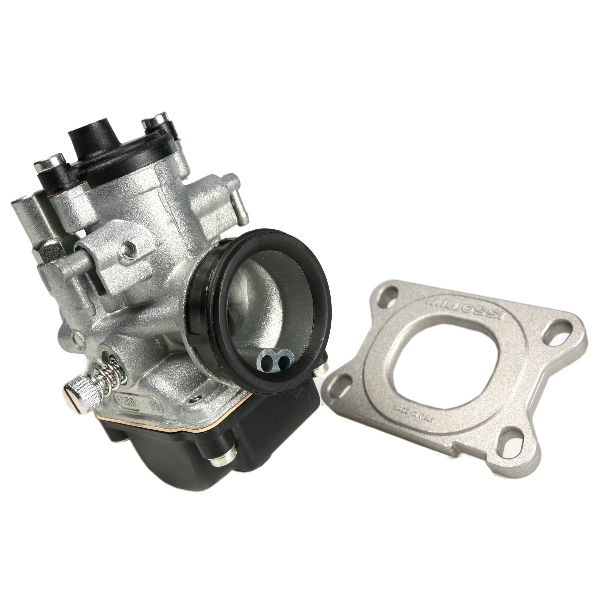 Image of Vergaserkit MALOSSI PHBG 21 BS Rundschieber 1613524 für APRILIA 50 RS/Tuono/BETA Enduro/FANTIC Caballero/HM Derapage/MALAGUTI XSM/MBK X-Limit/X-Power/PEUGEOT XPS/XR6/RIEJU RS2/YAMAHA DT/TZR für MINARELLI AM 3-6 50ccm 2T LC für APRILIA 50 RS/Tuono/BETA End