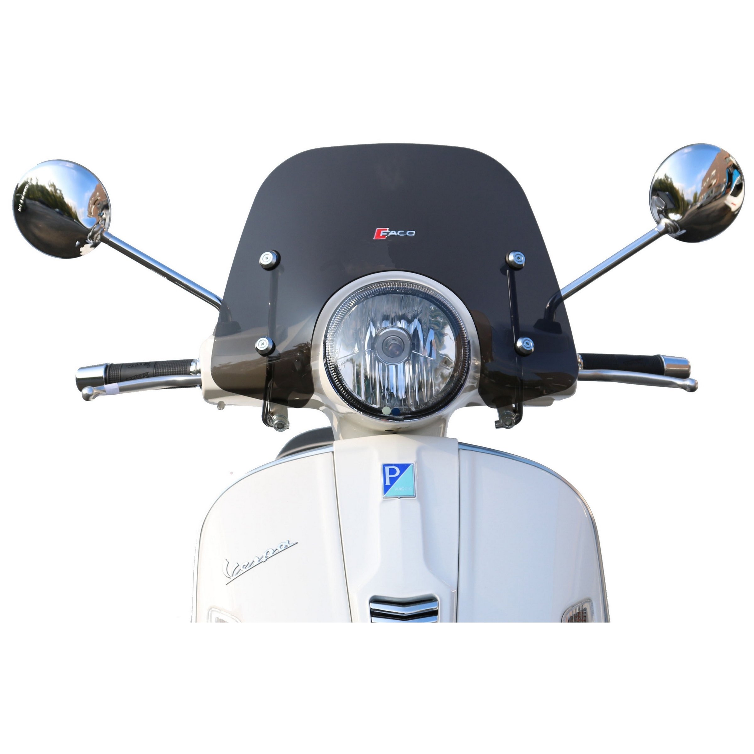 Image of Flyscreen Flyscreen FACO FACO ODT ODT für Vespa für Vespa GTS/GTS Super 125/300ccm (2023-) GTS/GTS Super 125/300ccm (2023-) für Vespa für Vespa GTS/GTS Super 125/300ccm (2023-) GTS/GTS Super 125/300ccm (2023-)