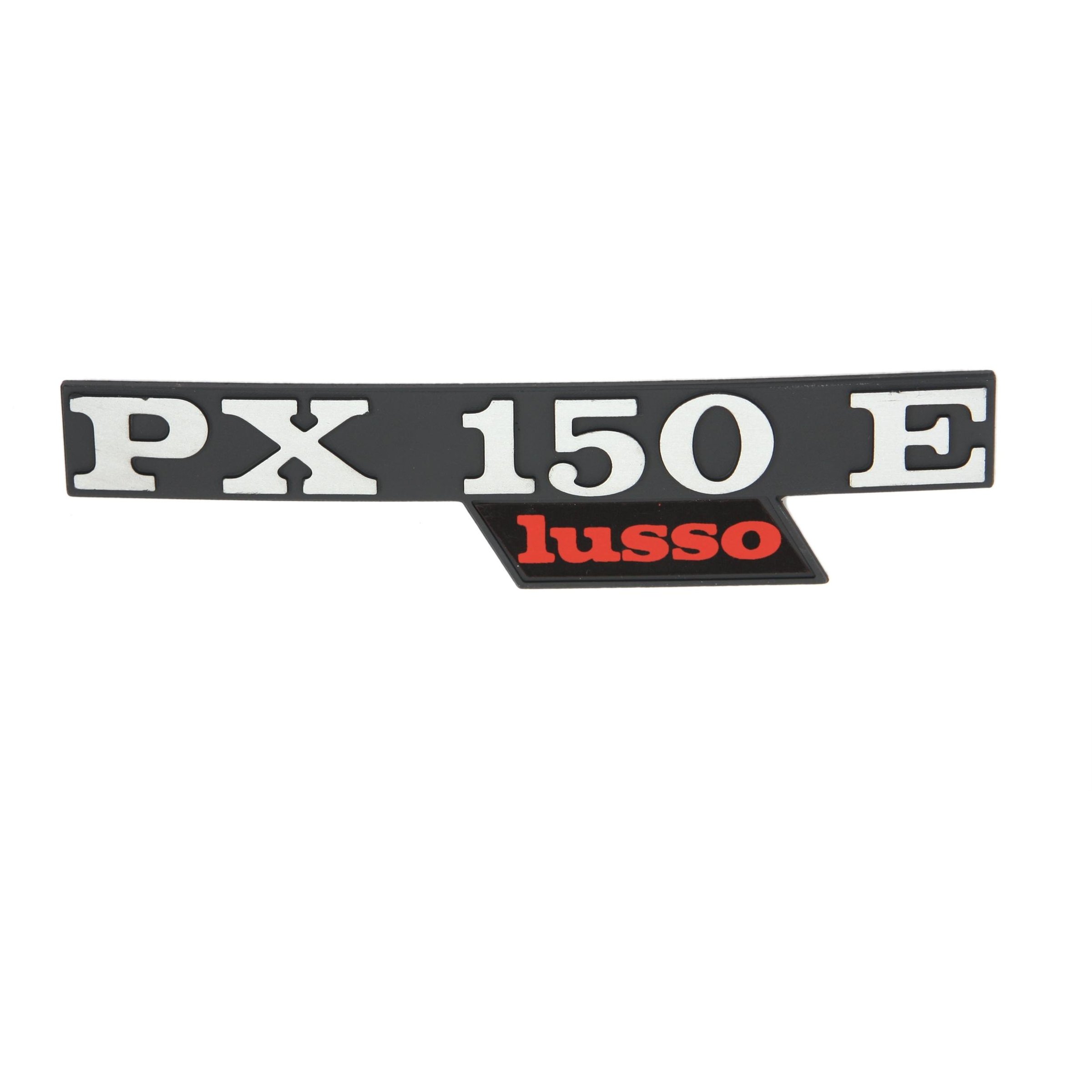 Image of Schriftzug PX 150E Lusso Seitenhaube links 199363 für Vespa PX150 E Lusso/EFL/Arcobaleno für Vespa PX150 E Lusso/EFL/Arcobaleno