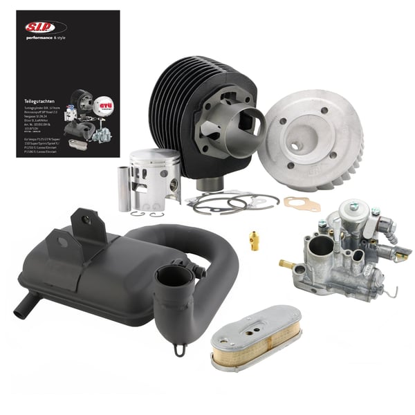 Image of Tuningkit SIP D.R. 177 ccm ROAD "Legal" für Vespa P125-150X/PX125-150E/Lusso