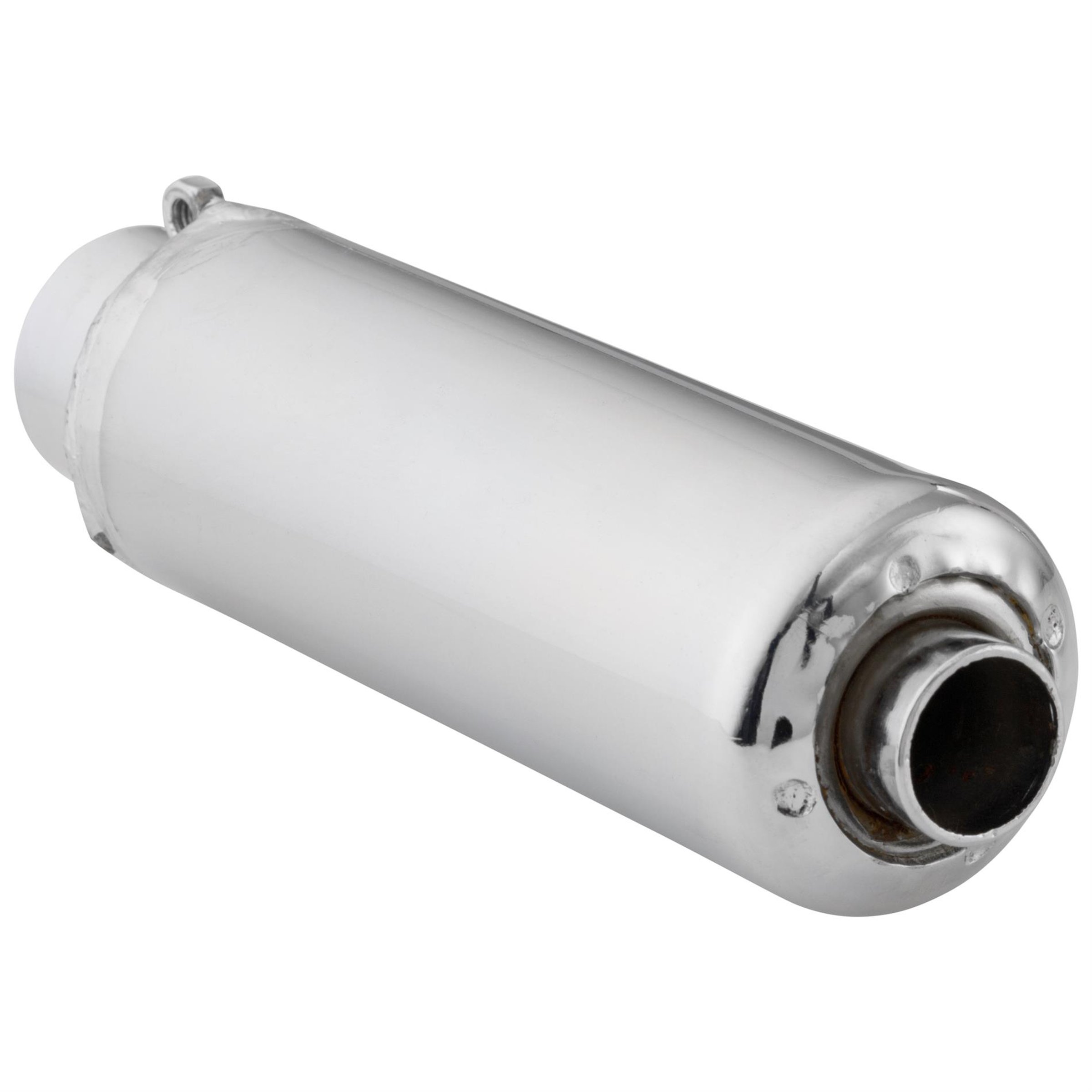 Image of Dämpfer für Auspuff 24108100, Material: Stahl verchromt für Vespa 125 VNA-TS/150 VBA-Sprint/PX80-150/PE/Lusso für Vespa 125 VNA-TS/150 VBA-Sprint/PX80-150/PE/Lusso