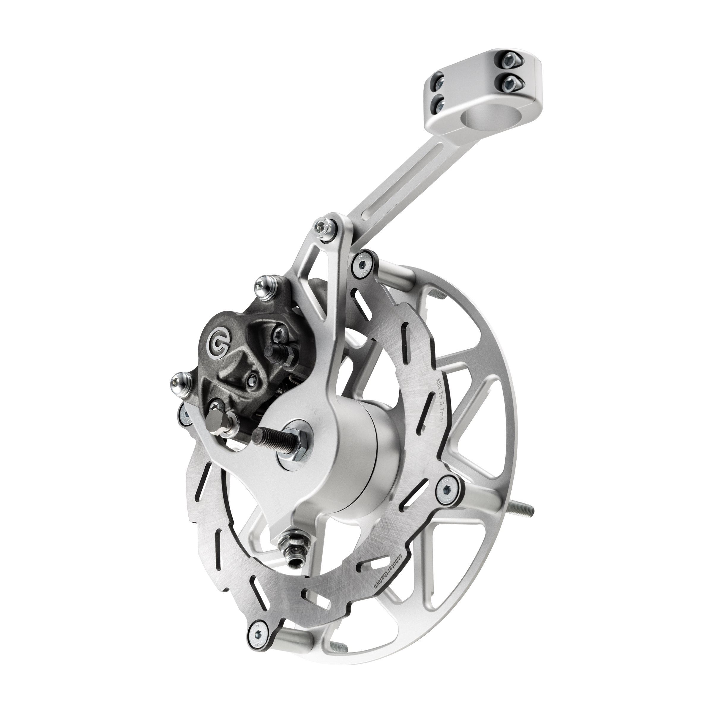 Image of Scheibenbremse SCOOTERTHEFERO Anti Dive vorne STF316 für Lambretta 125 LI/LIS/DL/GP/150 LI/LIS/SX/DL/GP/175 TV 2°-3°/200 TV/SX/DL/GP für Lambretta 125 LI/LIS/DL/GP/150 LI/LIS/SX/DL/GP/175 TV 2°-3°/200 TV/SX/DL/GP