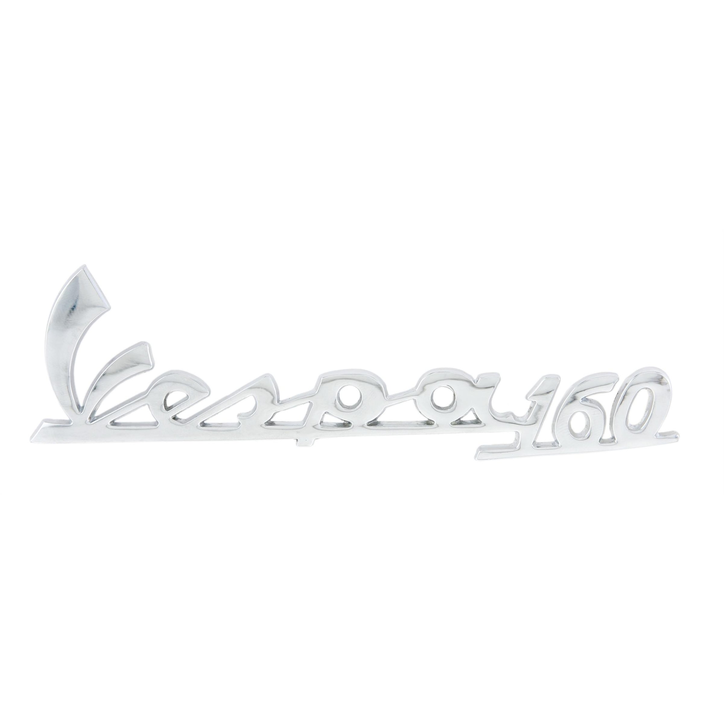 Image of Schriftzug "Vespa 160" Beinschild vorne für Vespa Motovespa 160 GT für Vespa Motovespa 160 GT
