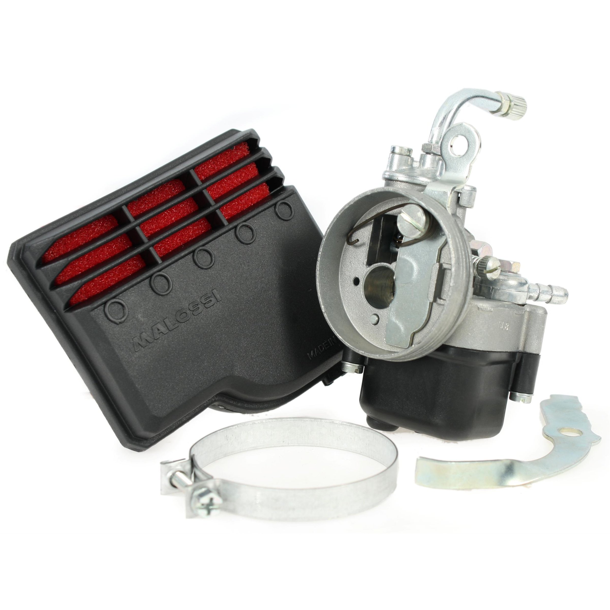 Image of Vergaserkit MALOSSI SHA 13.13 Flachschieber 1610866 für PIAGGIO CIAO/PX/SI/Bravo/Superbravo/Grillo/Boss 50ccm für PIAGGIO CIAO/PX/SI/Bravo/Superbravo/Grillo/Boss 50ccm