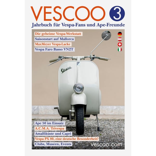 Image of Buch "VESCOO 3" - Jahrbuch für Vespa-Fans und Ape-Freunde