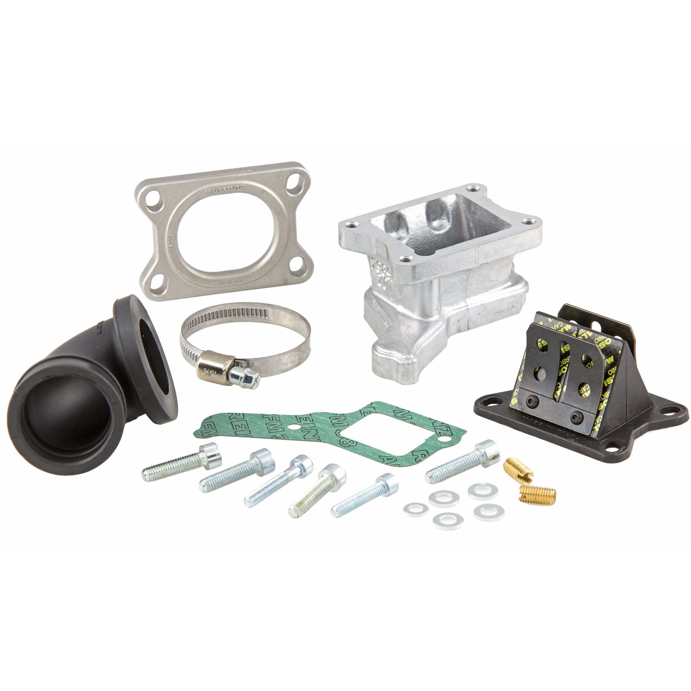 Image of Ansaugstutzen Kit MALOSSI X360 Membran für Vespa 125 VNB-TS/150 VBA-Super/PX80-150/PE/Lusso/T5/Cosa für Vespa 125 VNB-TS/150 VBA-Super/PX80-150/PE/Lusso/T5/Cosa