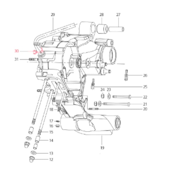 Image of Schlauchklemme Entlüftungsschlauch Ø 7-10 mm, LML für LML Star 125-200 4T/Star Deluxe 125-150 4S/Speedy