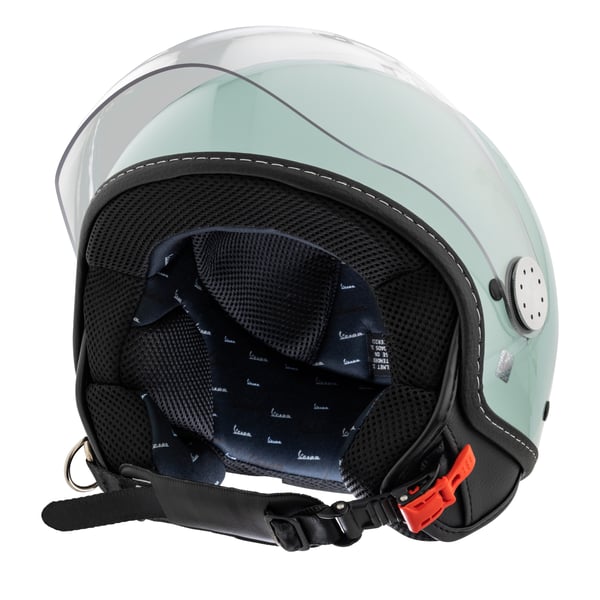 Image of Helm PIAGGIO Vespa Visor 4.0, grün, Relax 350/A, Gr. XS, 53-54cm Jethelm