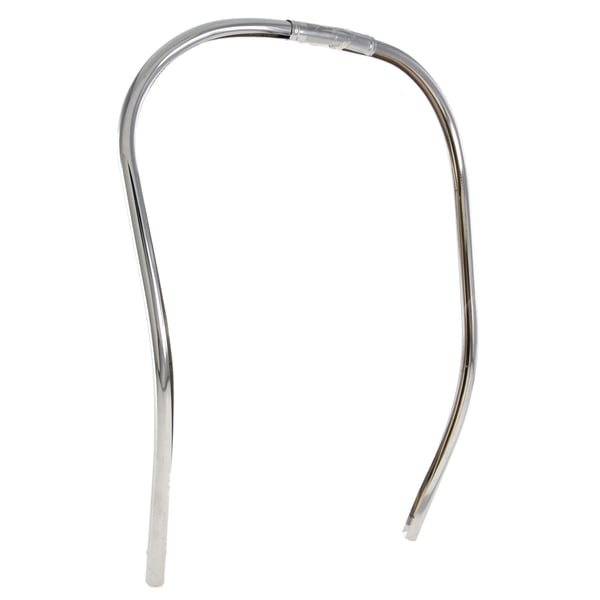 Image of Monoschlitzrohr CUPPINI Beinschild für Vespa 50-125/PV/ET3