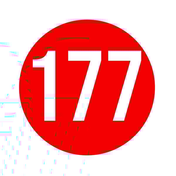 Image of Aufkleber mit Motiv Tempo 177