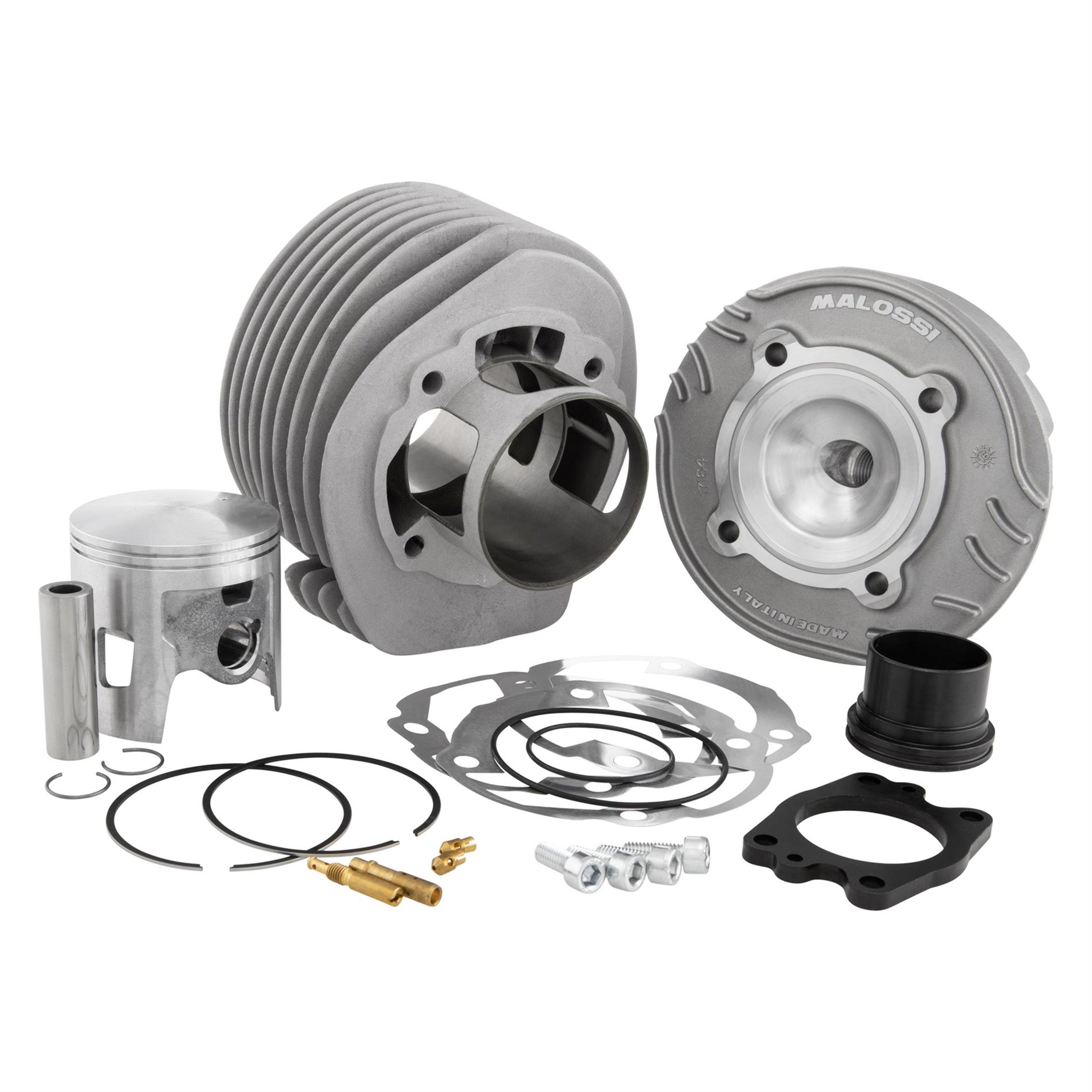Image of Rennzylinder MALOSSI Sport 177 ccm 3118005 für Vespa 125 GTR 2°/TS/150 Sprint 2°/V/Super 2°/PX125-150/PE/Lusso/Cosa für Vespa 125 GTR 2°/TS/150 Sprint 2°/V/Super 2°/PX125-150/PE/Lusso/Cosa