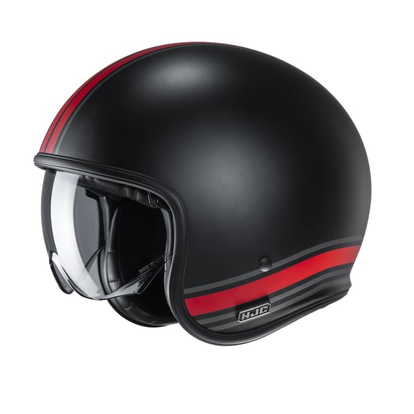 Image of Helm HJC V30 Senti MC1SF, schwarz matt, Gr. XS, 53-54cm Jethelm