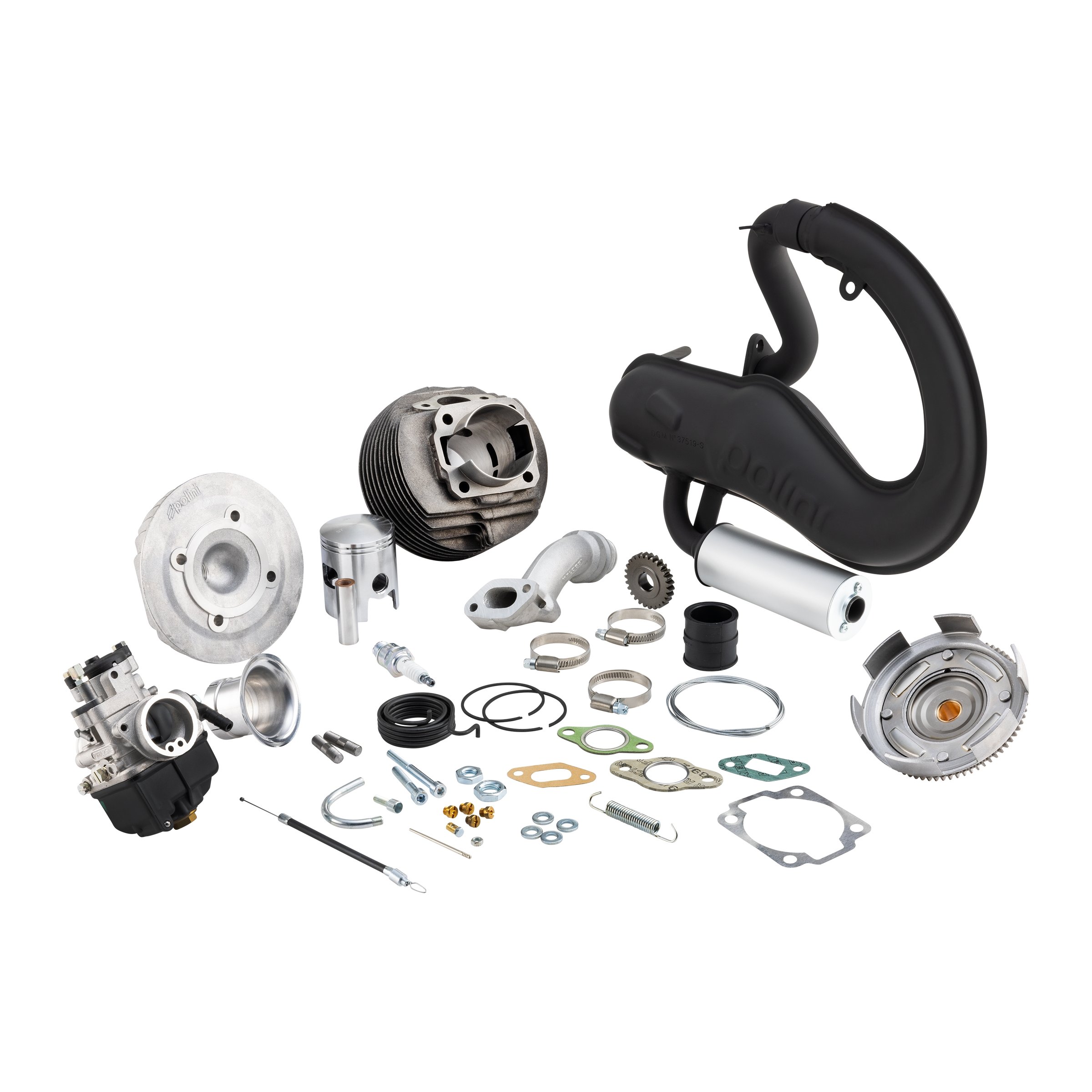 Image of Tuningkit POLINI ESC Klasse 5 - Einheitsklasse 130 ccm 2-Loch für Vespa PK80-125 S/PK125 für Vespa PK80-125 S/PK125