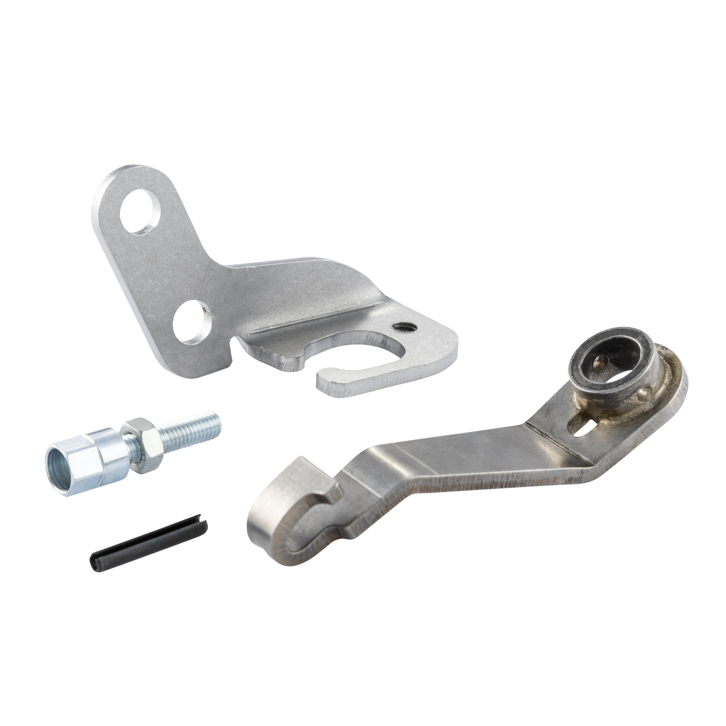Image of Kupplungshebel mit Halteblech Seilzüge FRT unten, 0784504 für Vespa 50/PV/ET3/PK/S/XL/XL2 für Vespa 50/PV/ET3/PK/S/XL/XL2