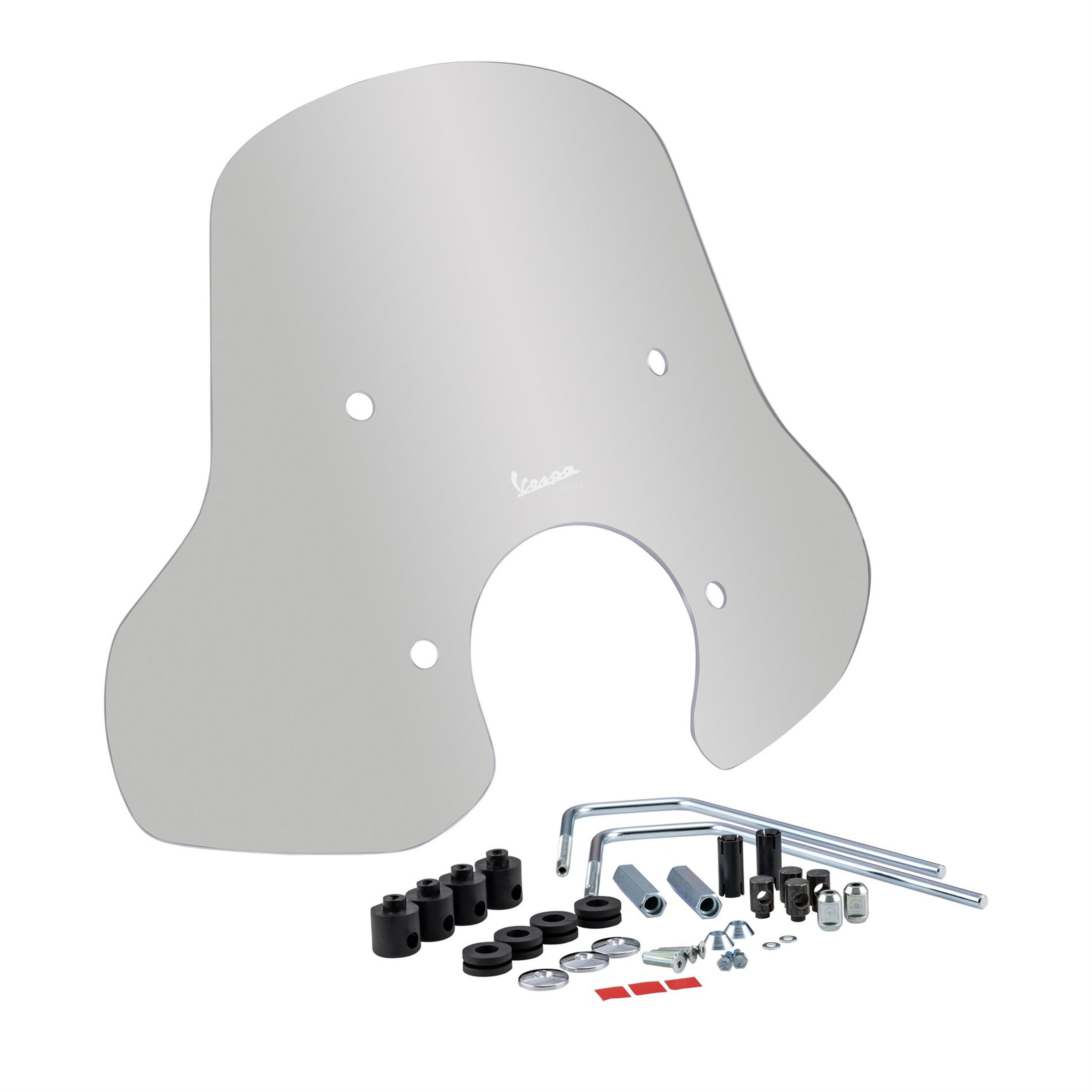 Image of Windschild PIAGGIO halbhoch 1B010112 für Vespa GTS/GTS Super 125/300ccm (2023-) für Vespa GTS/GTS Super 125/300ccm (2023-)