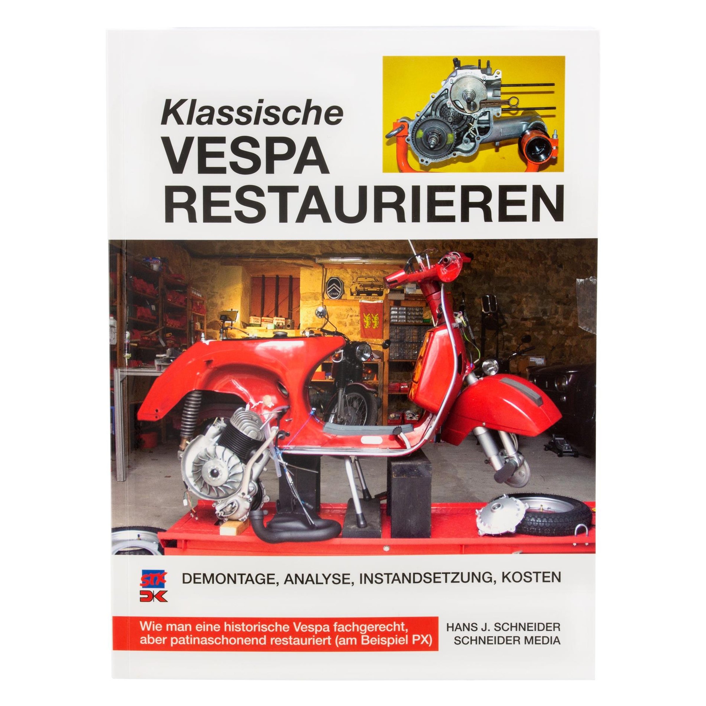 Image of Handbuch "Klassische Vespa Restaurieren" Demontage, Analyse, Instandsetzung, Kosten
