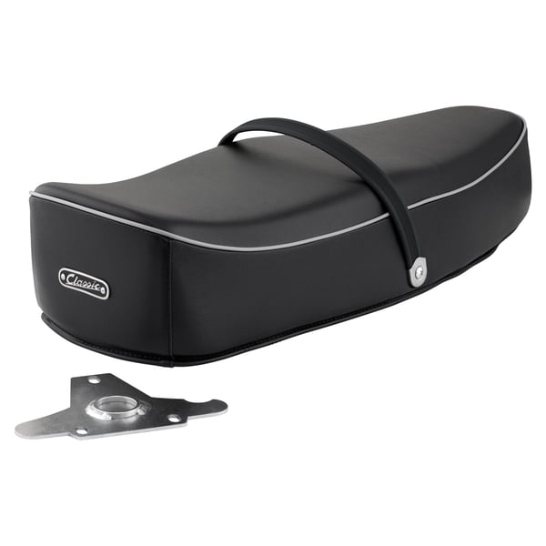 Image of Sitzbank SIP Classic Comfort dunkelblau für Vespa 125 VNA/VNB/GT/GTR/Super/TS/150 VBA/VBB/GL/Sprint/V/Super/T4