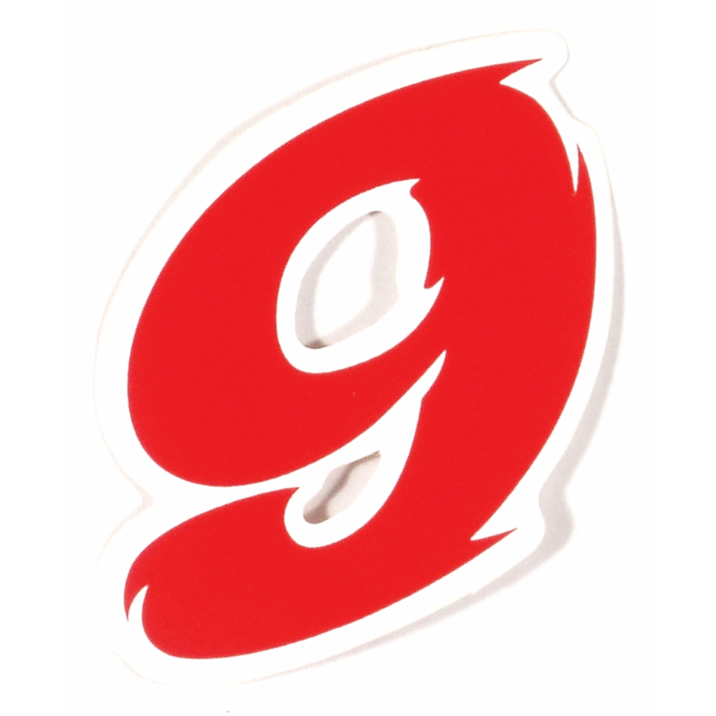 Image of Aufkleber mit Motiv Startnummer "1"