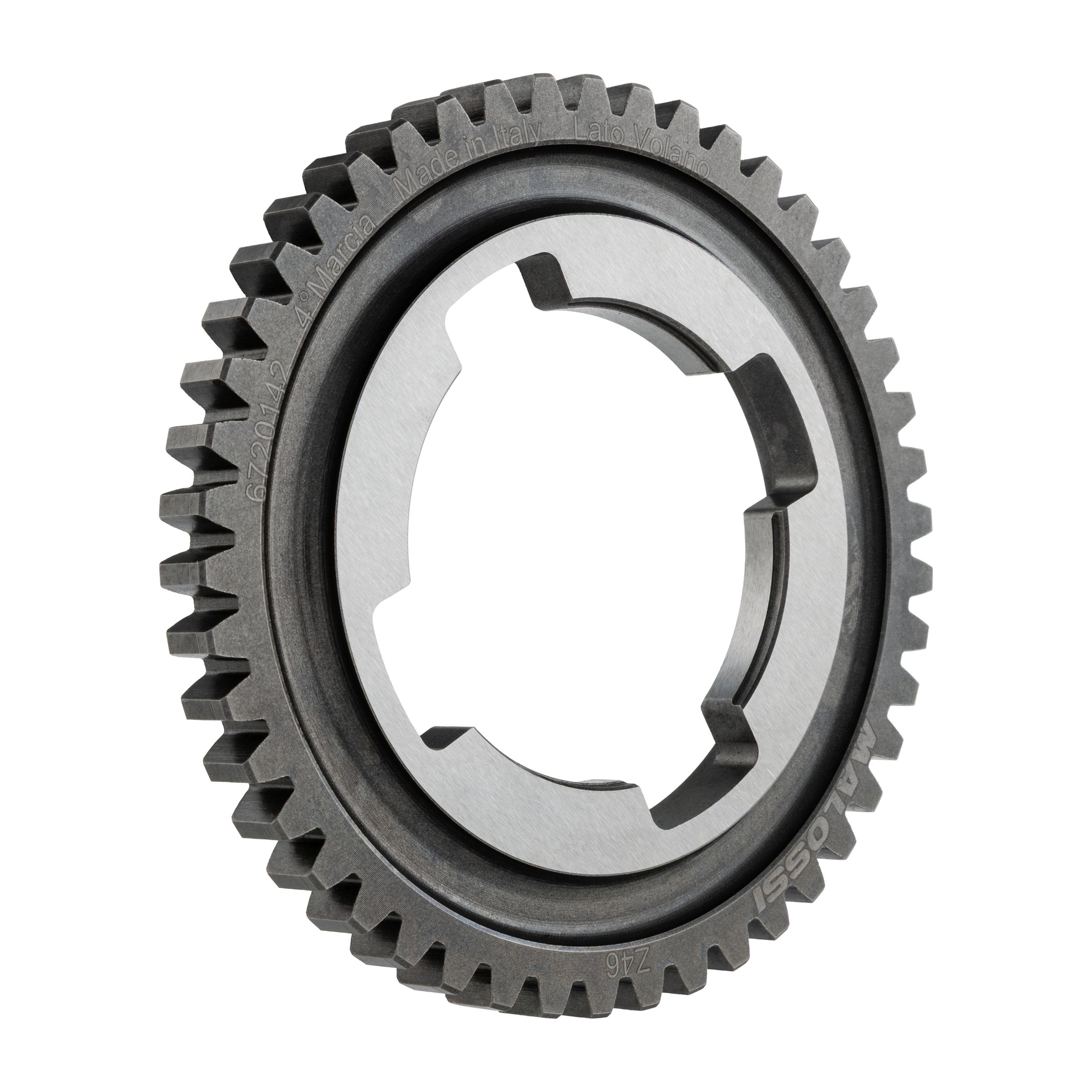 Image of Zahnrad Z 46 MALOSSI 4. Gang 4-Gang PK 134906 - 2289831 für Vespa 50 S 3°/Special V5B3T 3°/V5B4T 2°/SR (D)/100 2°/125 PV 2°/ET3 2°/PK50/S/SS/XL/2/FL/PK80-125 S/PK125/ETS/N//XL/XL2 für Vespa 50 S 3°/Special V5B3T 3°/V5B4T 2°/SR (D)/100 2°/125 PV 2°/ET3 2°/