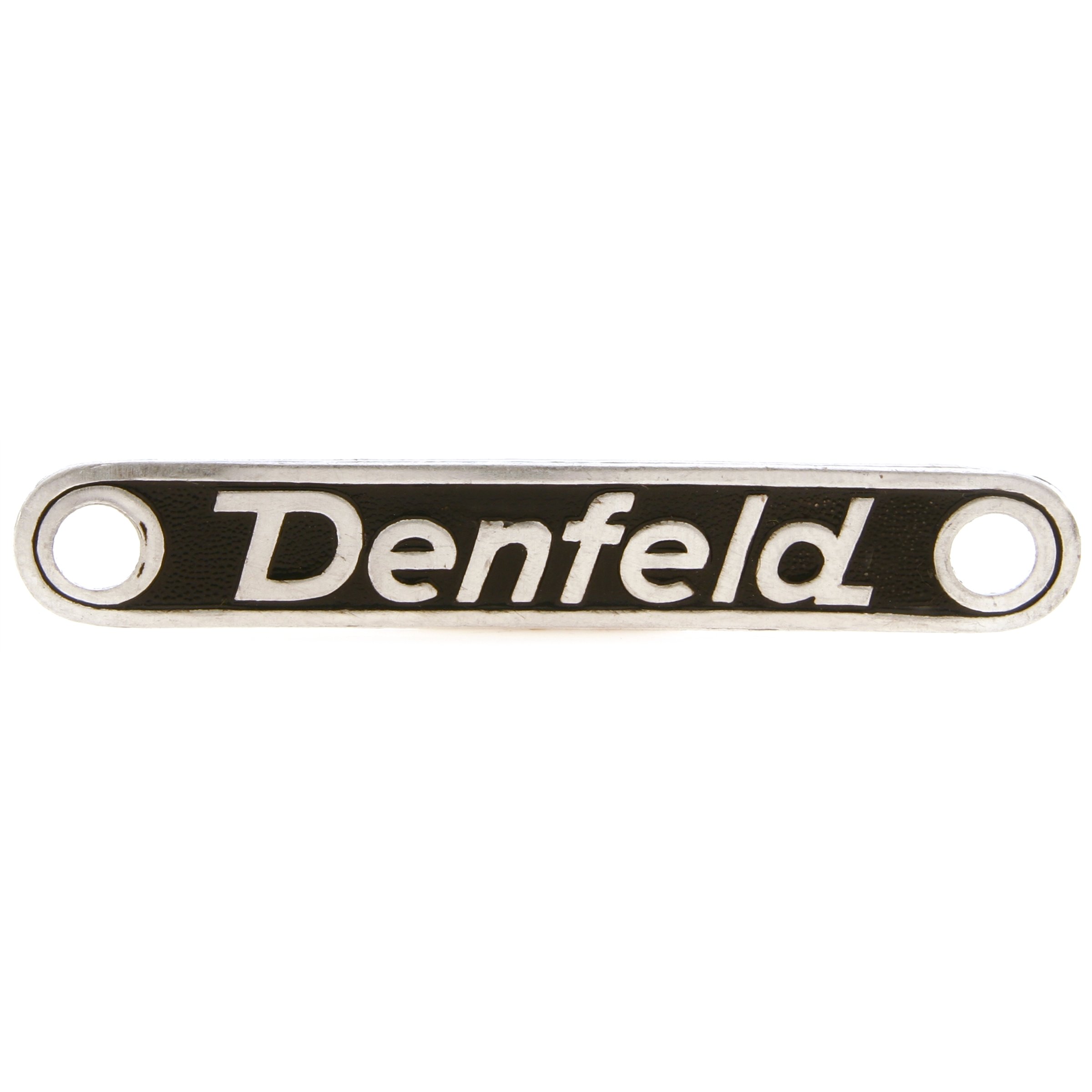 Image of Emblem "Denfeld" für Denfeld Sitzbank für Vespa GS150 VD1-3/ T2-4 für Vespa GS150 VD1-3/ T2-4