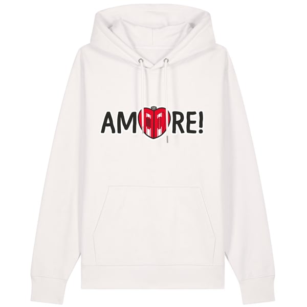 Image of Kapuzen-Sweatshirt/Hoodie SIP mit Herz aus "Vespa" Seitenhauben Größe: M Unisex