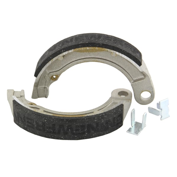 Image of Bremsbacken NEWFREN, 8", hinten, 026270 - 016355 für Vespa 98/125 V1-33/VM/VN/VNA/VNB1-3T/150 VL/VB/VBA/VBB1T/VGL1