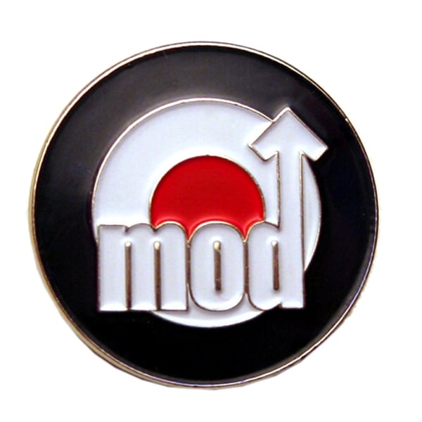 Image of Pin mit Motiv "MOD", Target