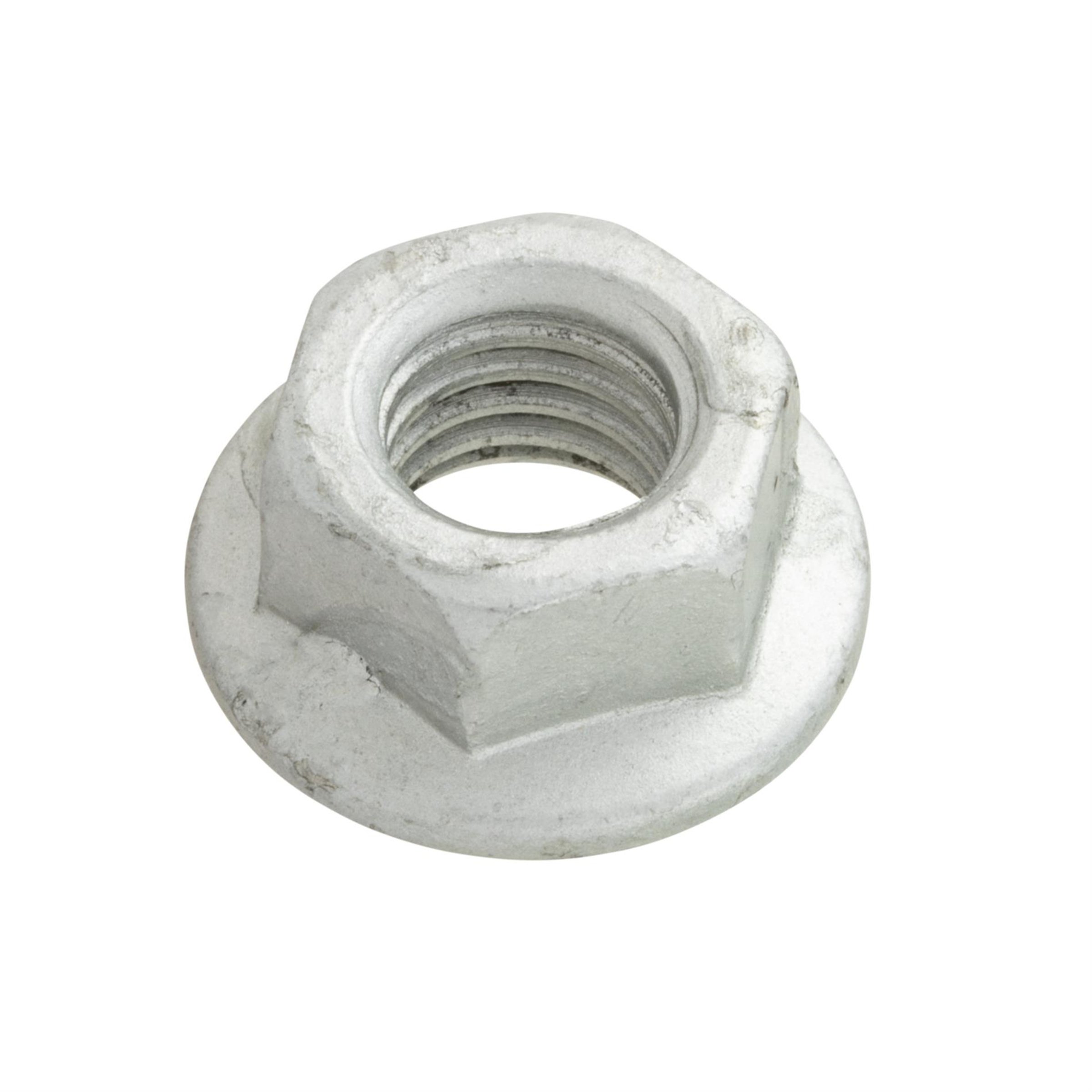 Image of Mutter M8x1,25 mm Sechskant mit Flansch, Lüfterrad/Polrad, PIAGGIO für Vespa LX/LXV/S/Primavera/Sprint/946 3V i.e. 125-150ccm 4T AC für Vespa LX/LXV/S/Primavera/Sprint/946 3V i.e. 125-150ccm 4T AC