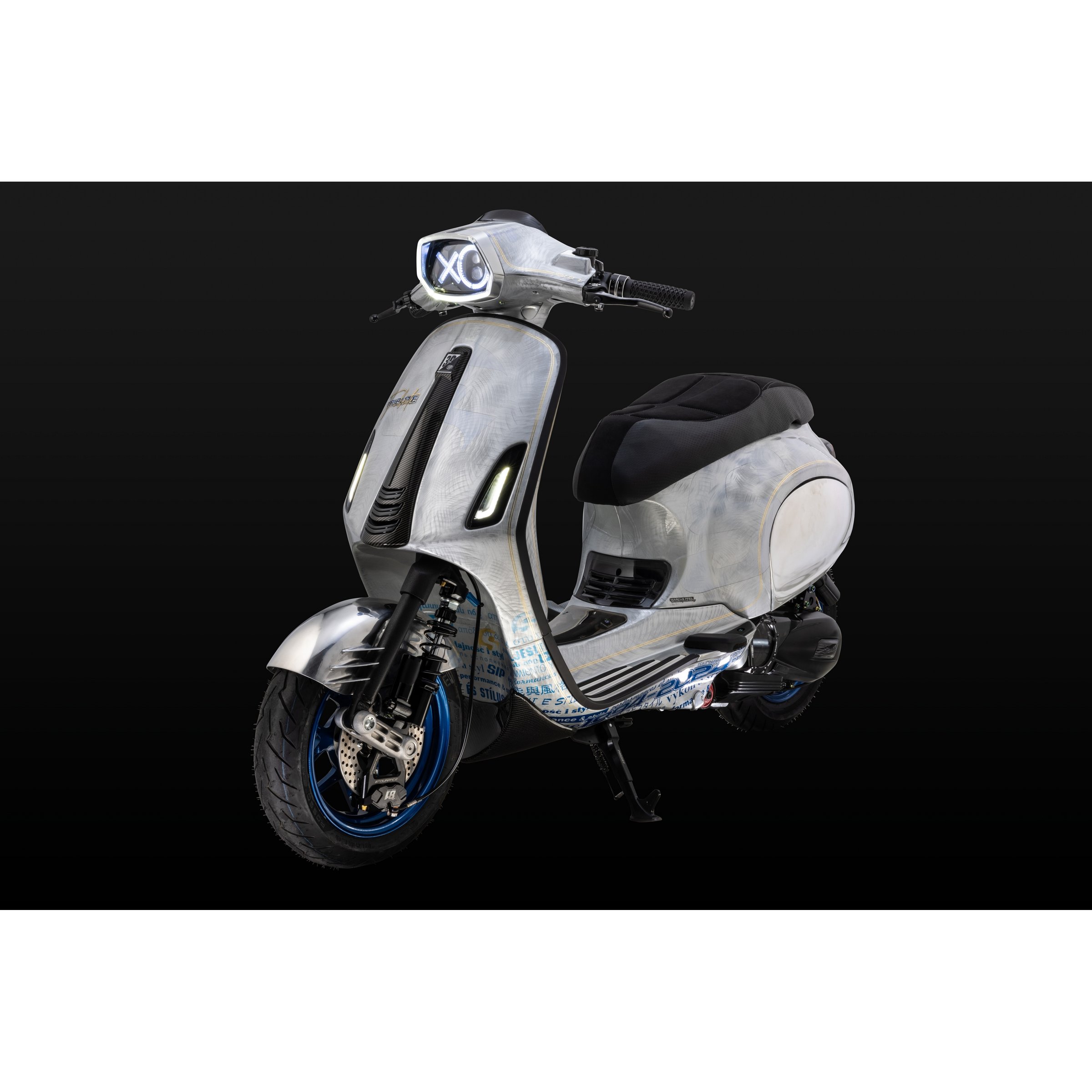 Image of Achsaufnahme OTTOPUNTOUNO Endurance, für radial Bremszange, vorne für Vespa ET2/ET4/LX/LXV/S/Primavera/Sprint/PIAGGIO ZIP II/FR/SP 50-150ccm für Vespa ET2/ET4/LX/LXV/S/Primavera/Sprint/PIAGGIO ZIP II/FR/SP 50-150ccm