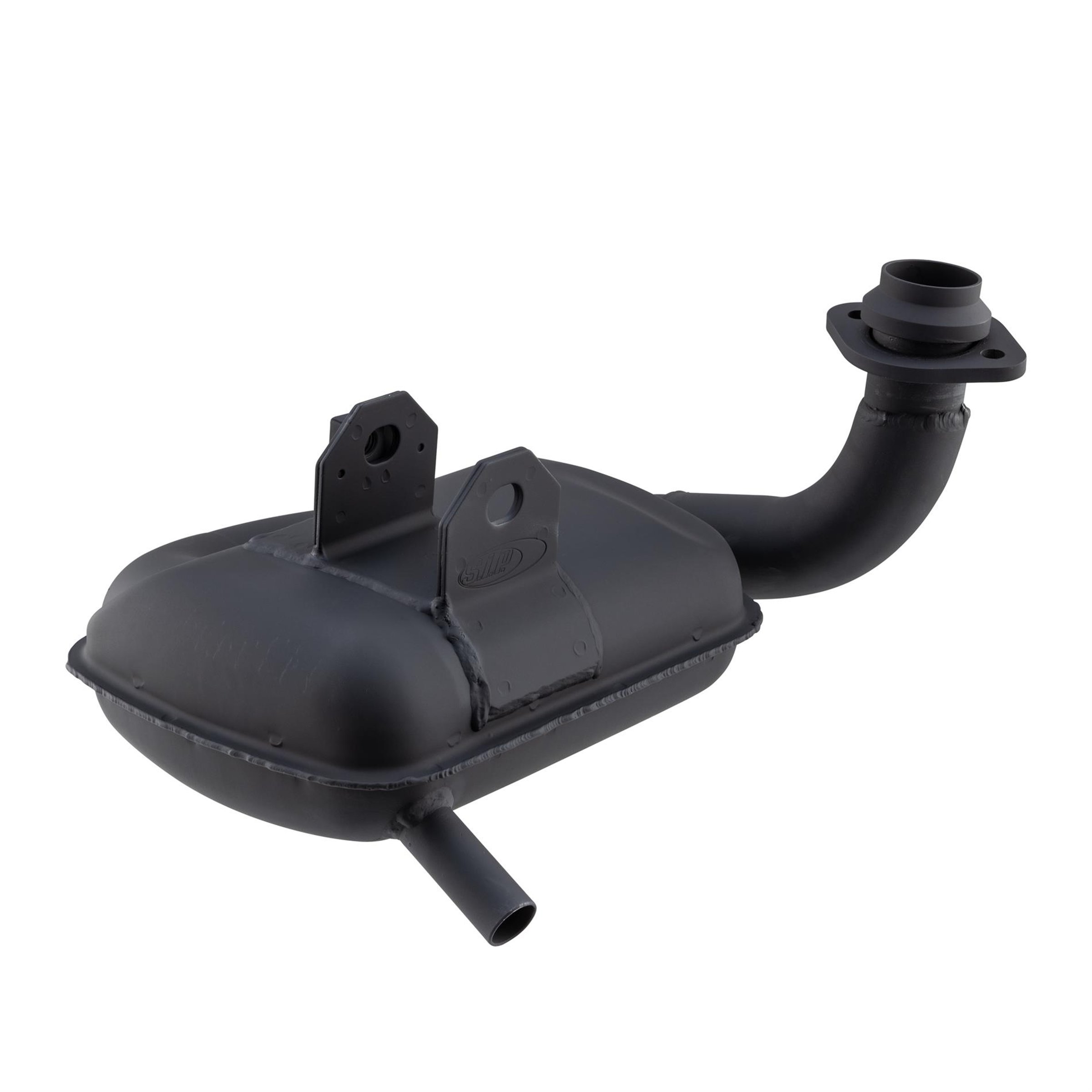 Image of Rennauspuff SIP ROAD 3.0, Material: Stahl schwarz für Vespa T5 für Vespa T5