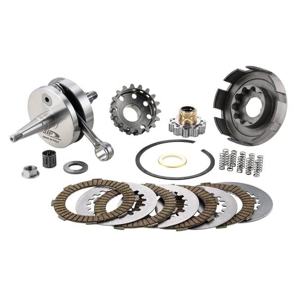 Image of Kupplung/Kurbelwelle Kit SIP PERFORMANCE Verzahnt Drehschieber Z 23 für Primär Z 65 für Vespa 200 Rally/P200E/PX200 E/Lusso/'98/MY/Cosa 200