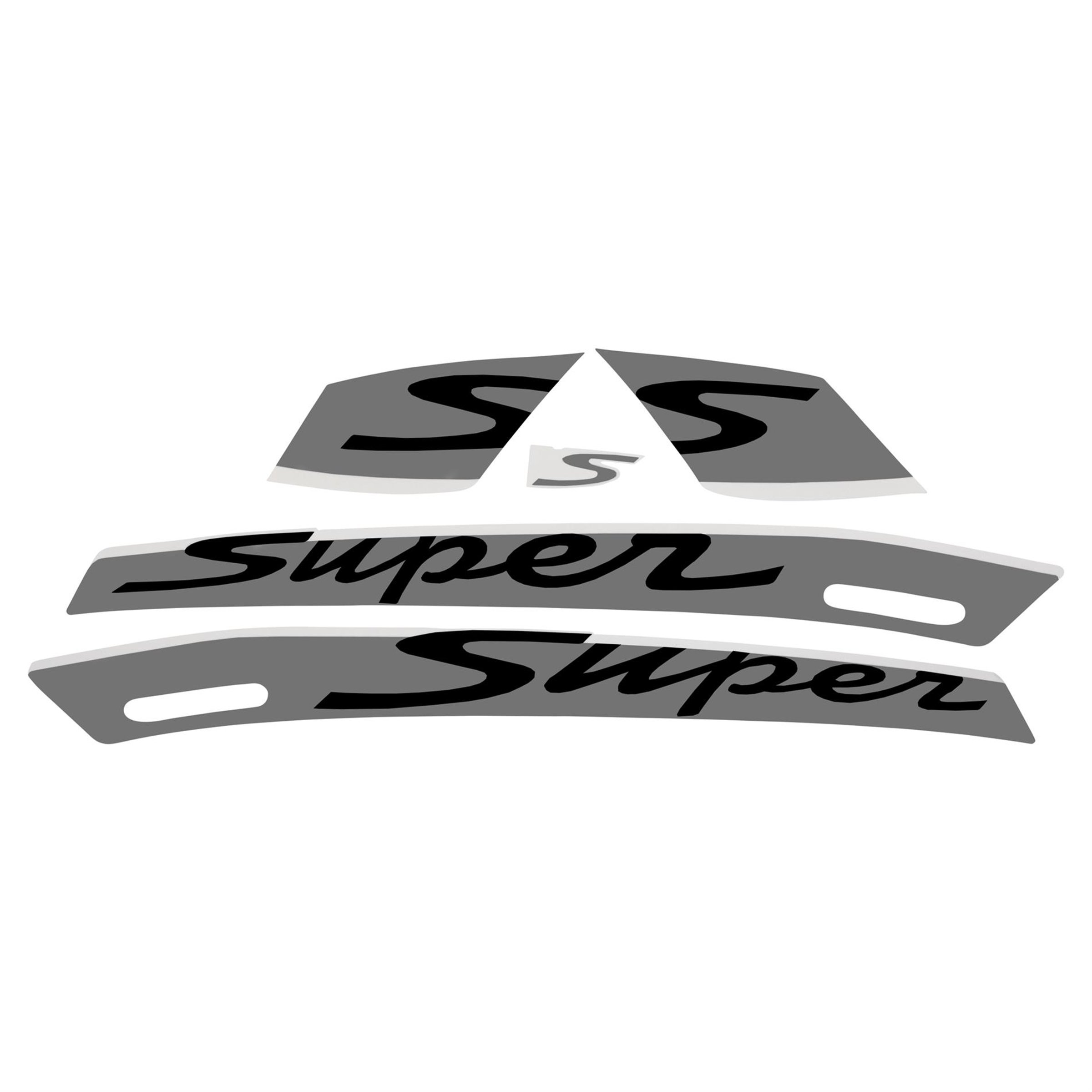 Image of Aufkleberdekorset PIAGGIO für Vespa GTS 300 i.e. Super Sport für Vespa GTS 300 i.e. Super Sport