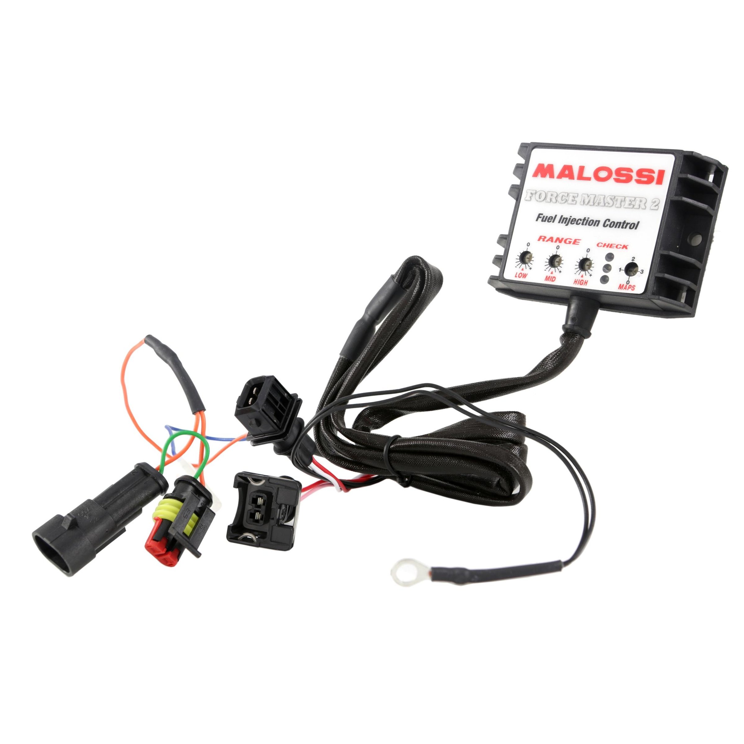 Image of Einspritzmodul MALOSSI Forcemaster 2, 5516549 für Vespa LX 3V (EU ab'06/13)/Primavera 3V (EU/US)/Sprint 3V 125-150 ccm 4T AC, 3-Ventil für Vespa LX 3V (EU ab'06/13)/Primavera 3V (EU/US)/Sprint 3V 125-150 ccm 4T AC, 3-Ventil