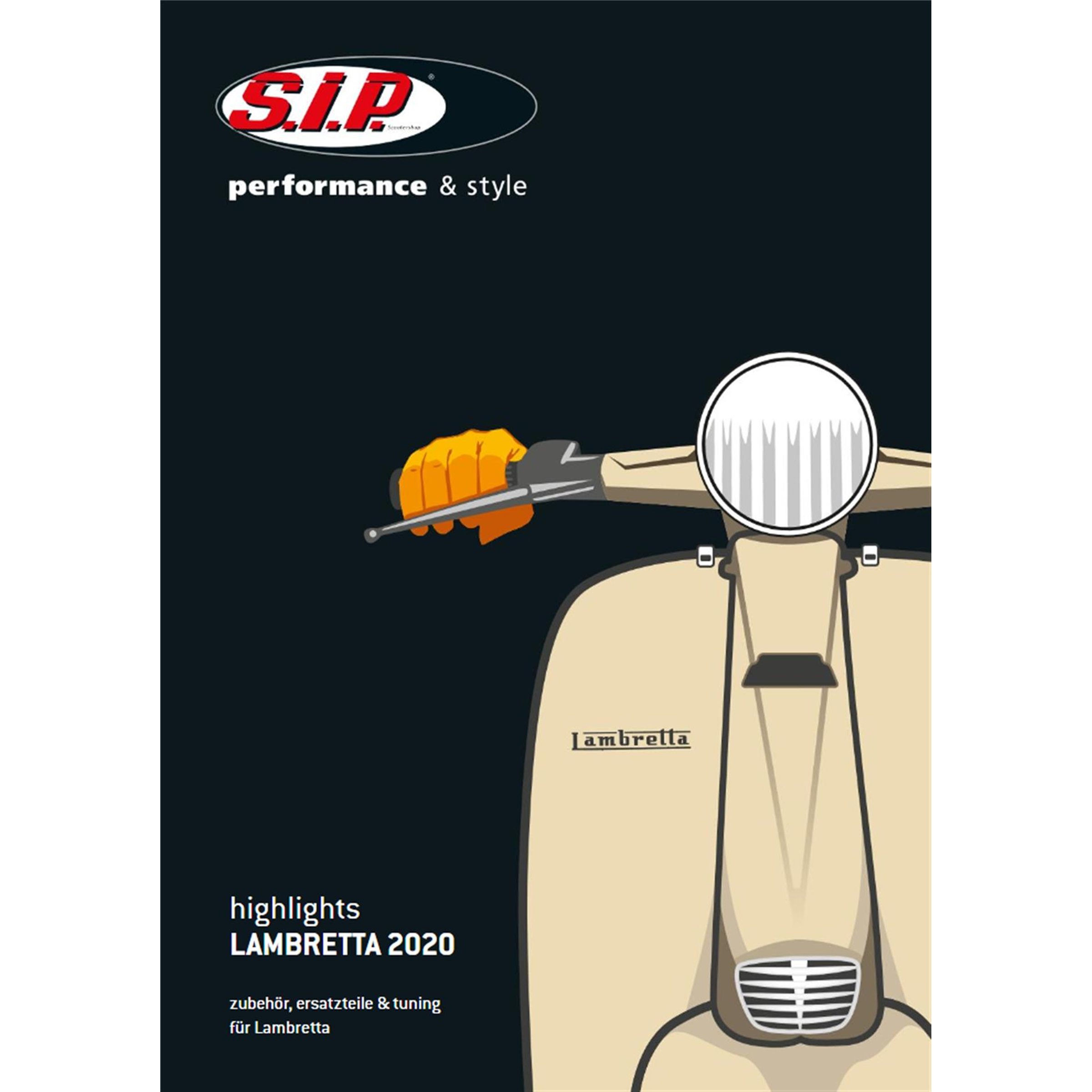 Image of Flyer SIP Newspaper Lambretta