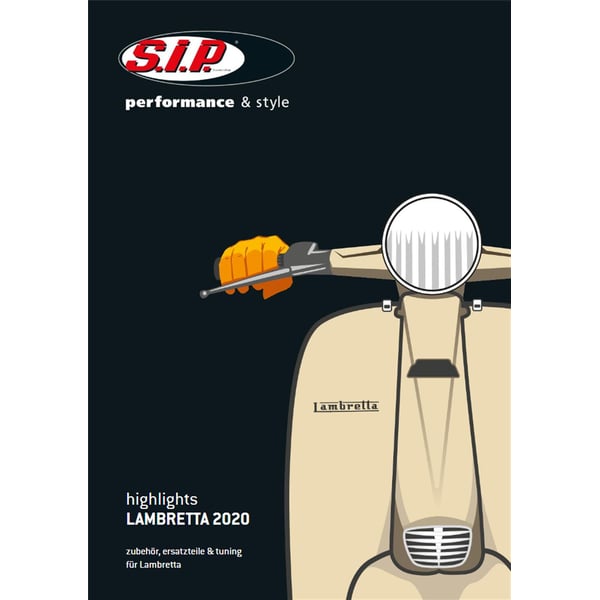 Image of Flyer SIP Newspaper Lambretta